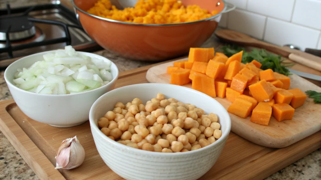 Butternut Squash and Chickpea Stew