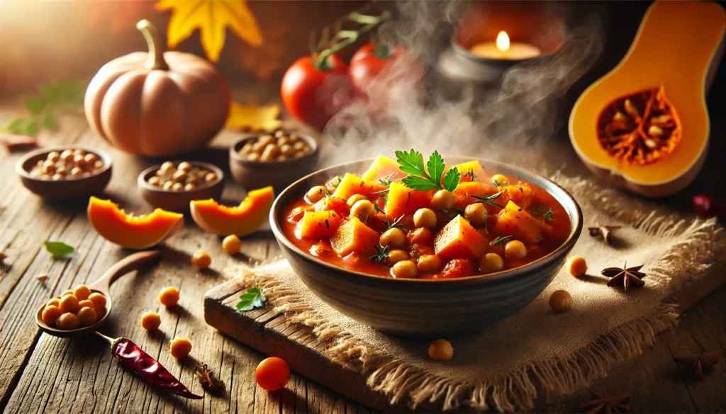 Butternut Squash and Chickpea Stew
