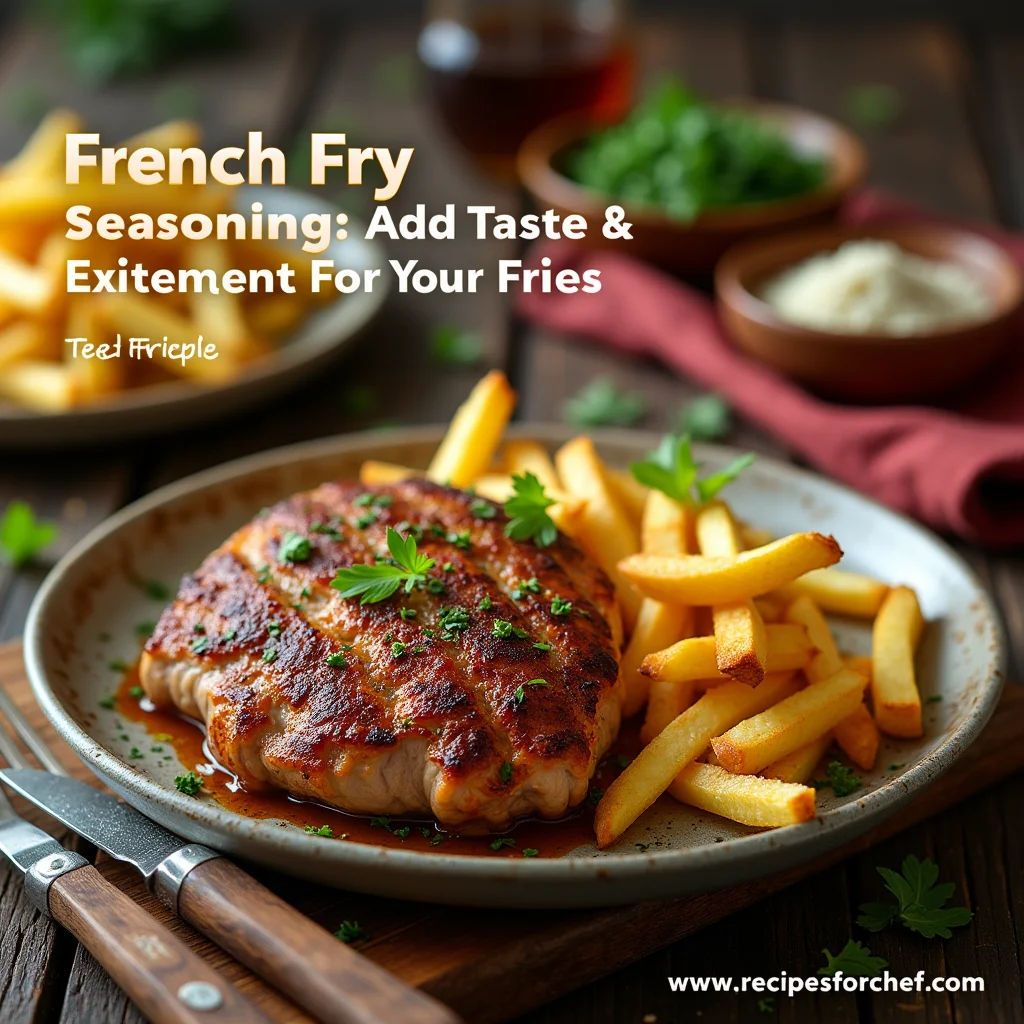 French Fry Seasoning