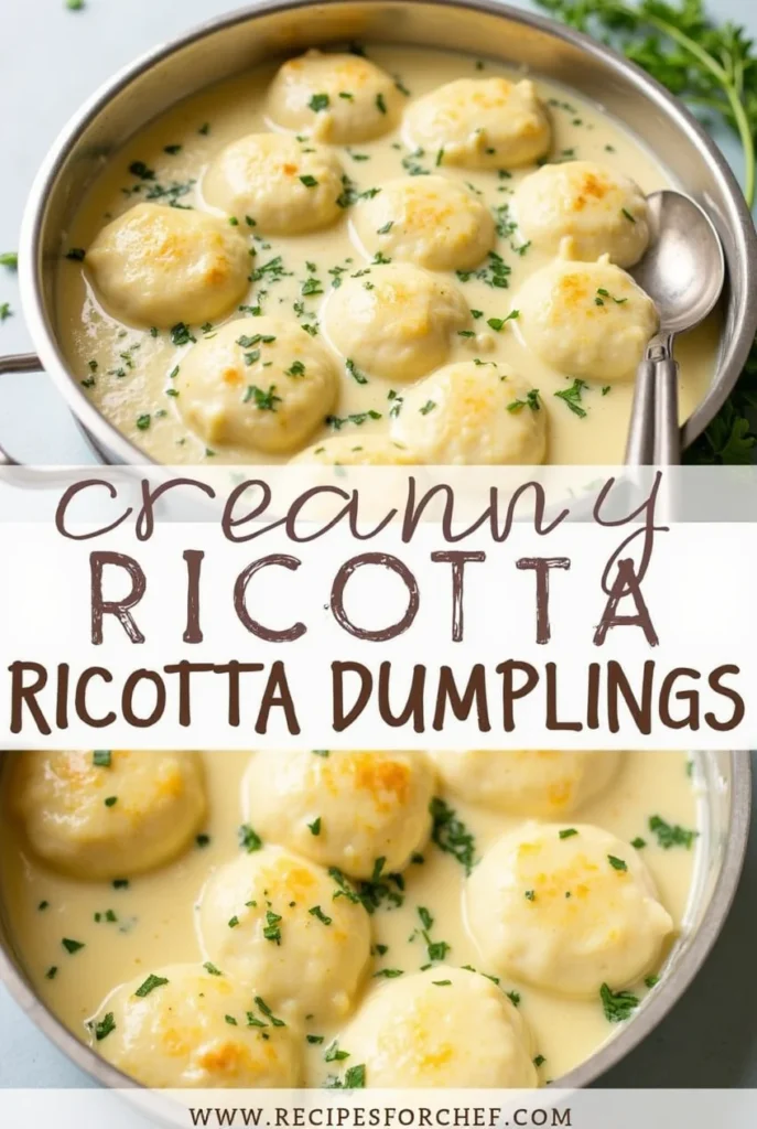 Ricotta Dumplings