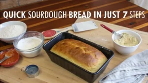 quick sourdough bread recipe