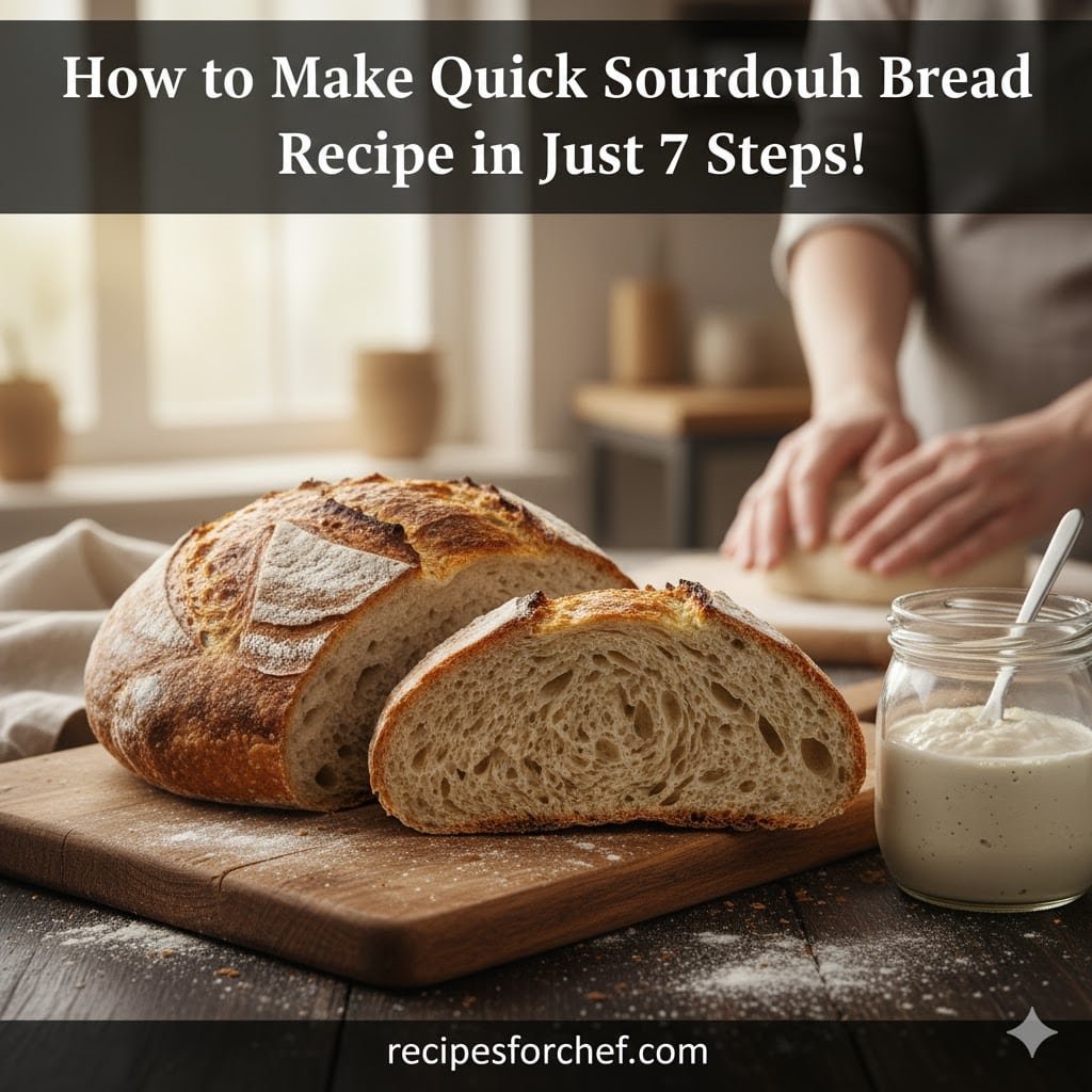 quick sourdough bread recipe