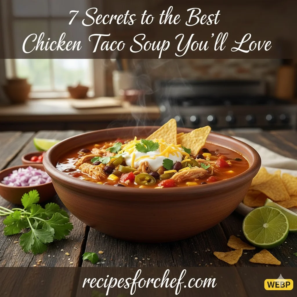 chicken taco soup