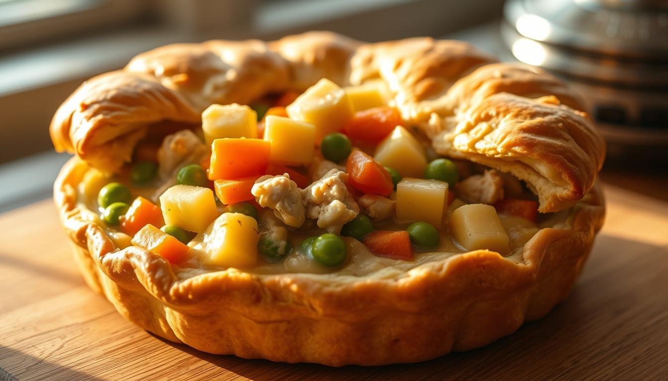 creamy chicken pot pie