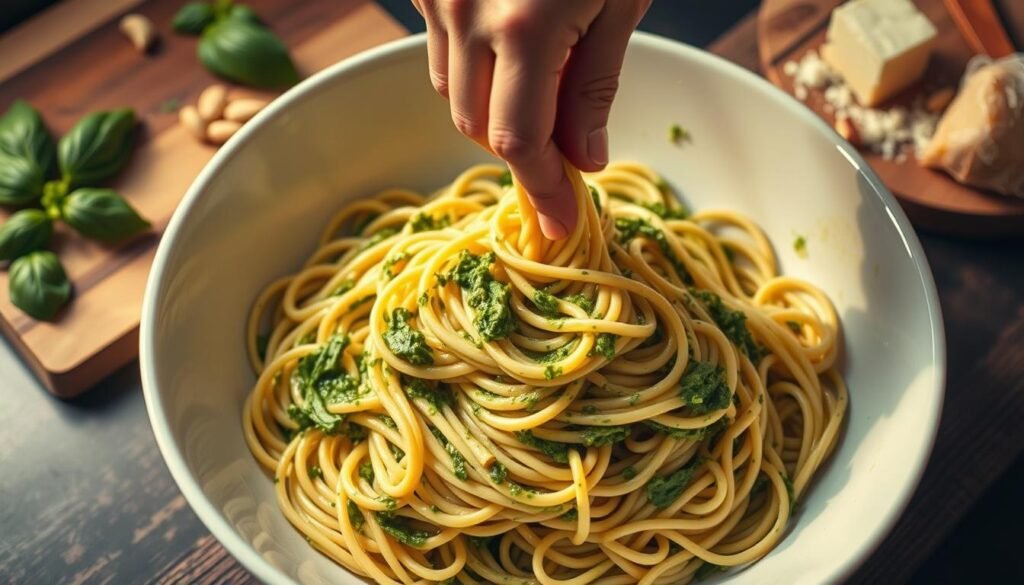 pesto pasta mixing techniques pesto pasta mixing techniques