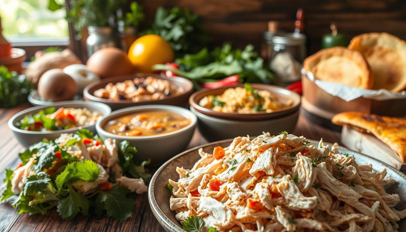 Leftover Rotisserie Chicken