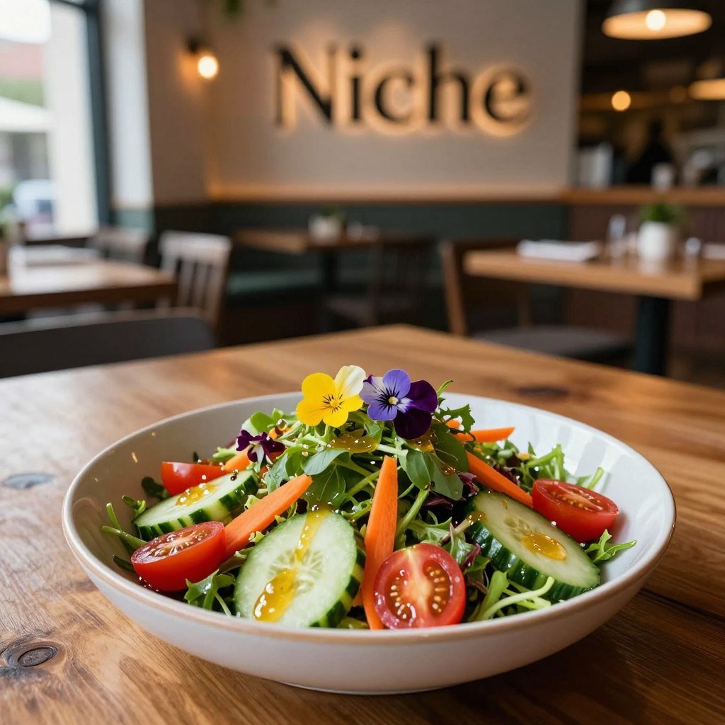 Honey Vegetable Salad at Niche