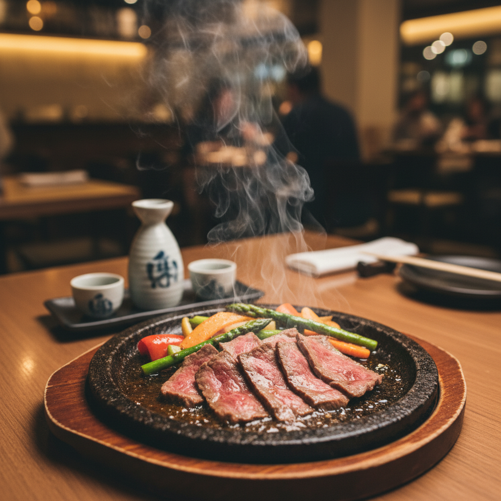 Wagyu Beef Toban Yaki at Katana